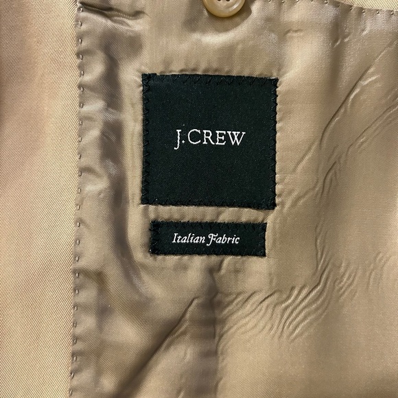 J.CREW TAN 100% COTTON MENS BLAZER/SPORTCOAT/JACKET (2006) S#73682 SIZE 40L - Picture 5 of 8